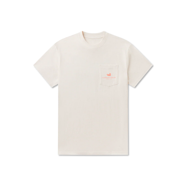 Pin High Tee - Washed Pebble