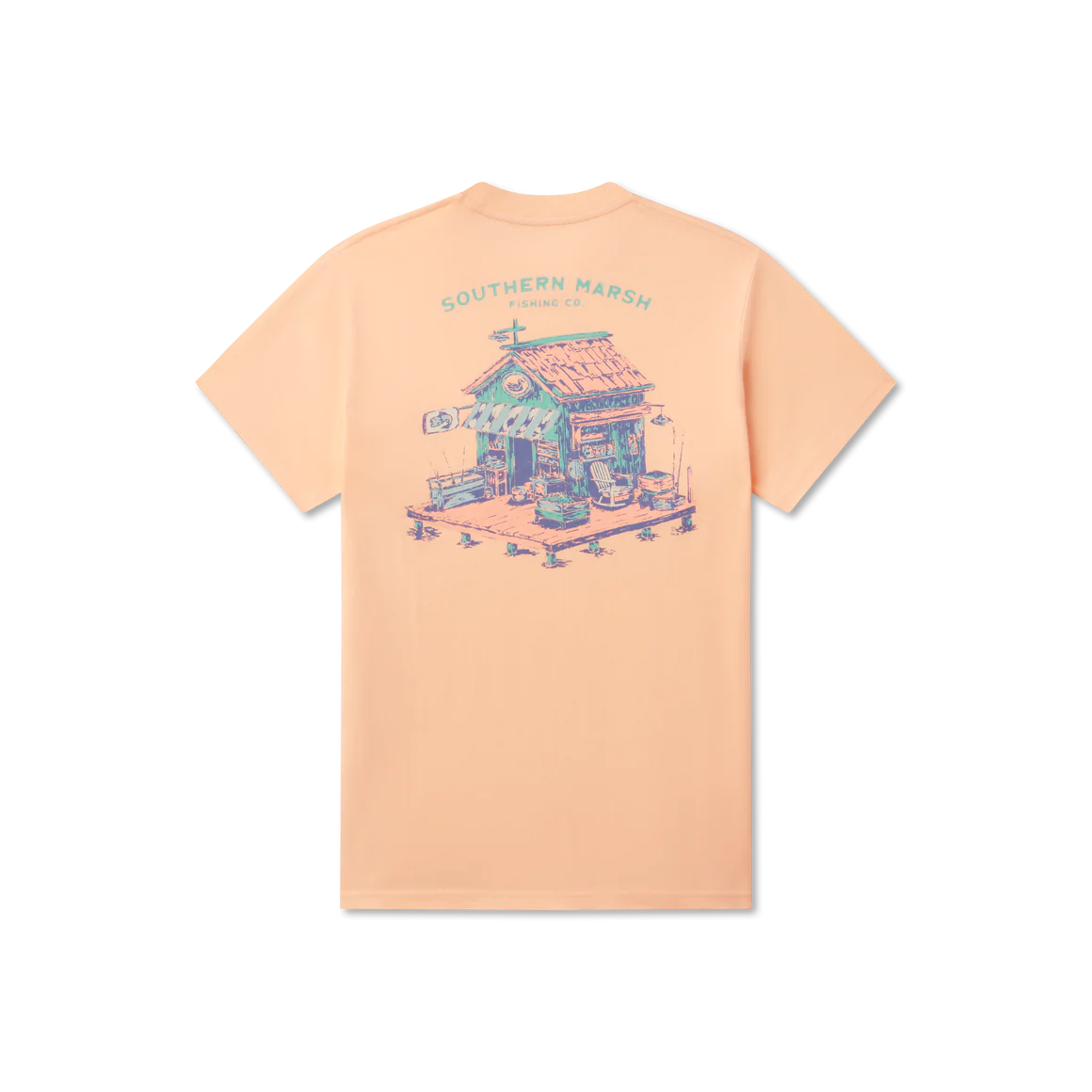 Bait Shack Tee - Sherbet