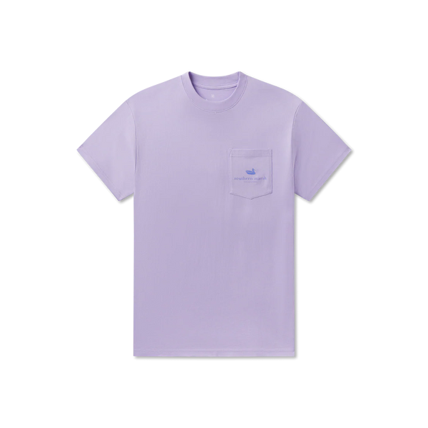 Bait Shop Tee - Wharf Purple