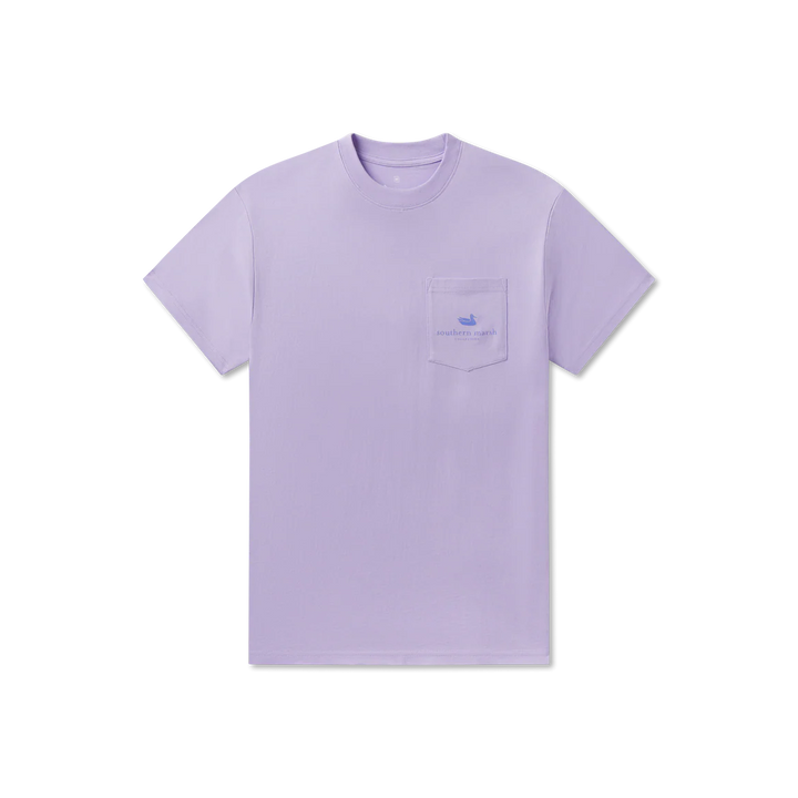 Bait Shop Tee - Wharf Purple