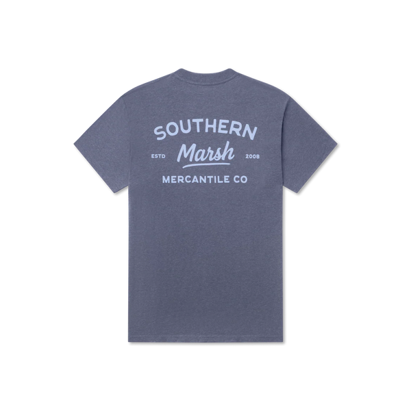 Branding - Mercantile Tee - Washed Navy