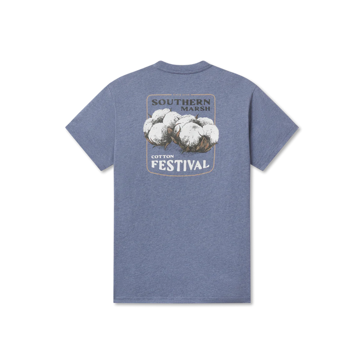 Cotton Festival Tee - Washed Slate