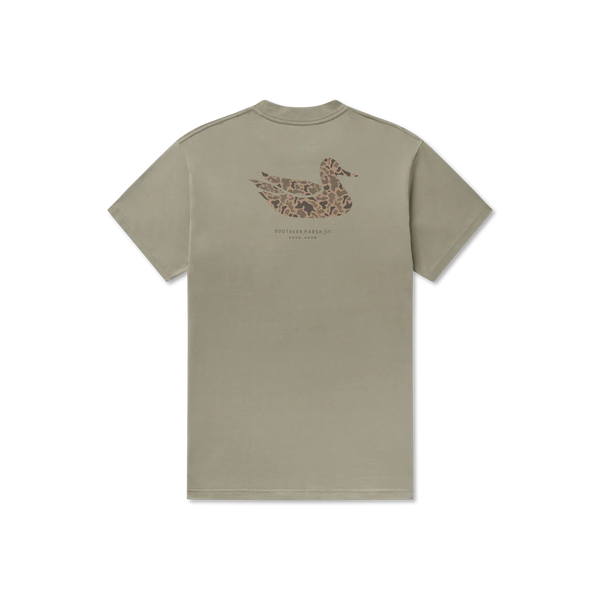 Duck Originals Tee - Camo - Bay Green