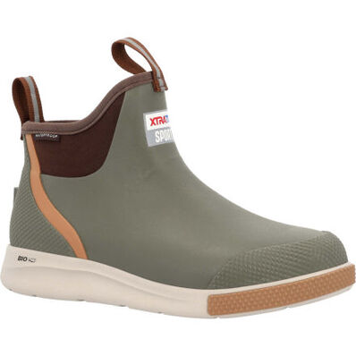 6" Sport Ankle Deck Boot - Olive