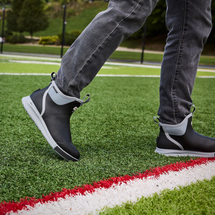 6 in Ankle Deck Boot Sport - Black