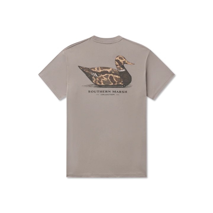 Vintage Duck Decoy - Dark Grey