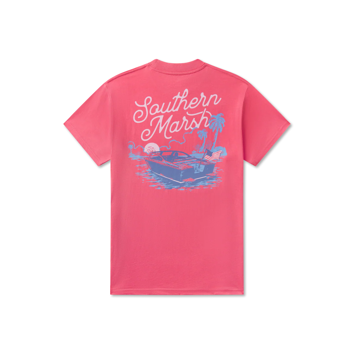 Freedom Tee -  Hibiscus Pink