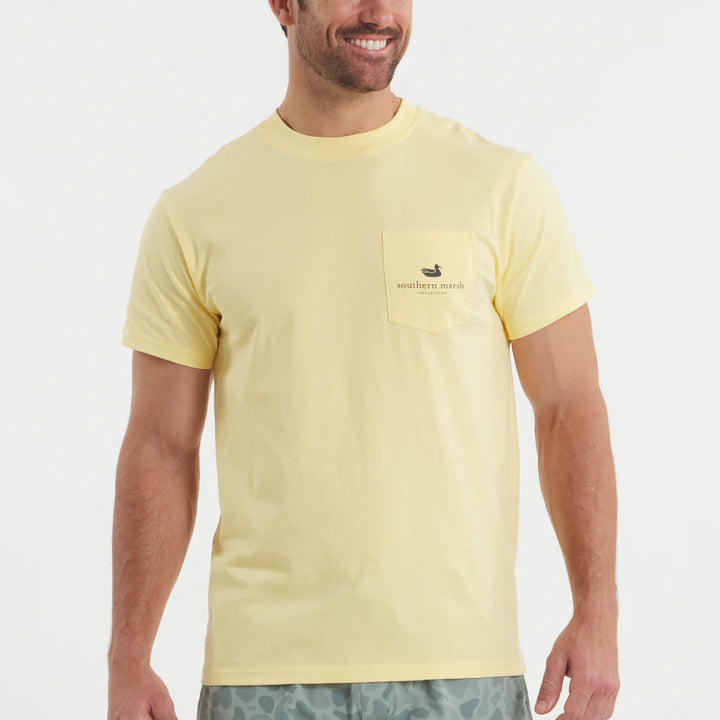 Golden Days Tee- Vidalia Yellow
