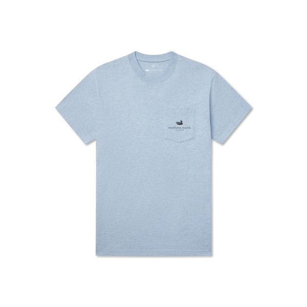 Golden Days Tee- Washed Sky Blue