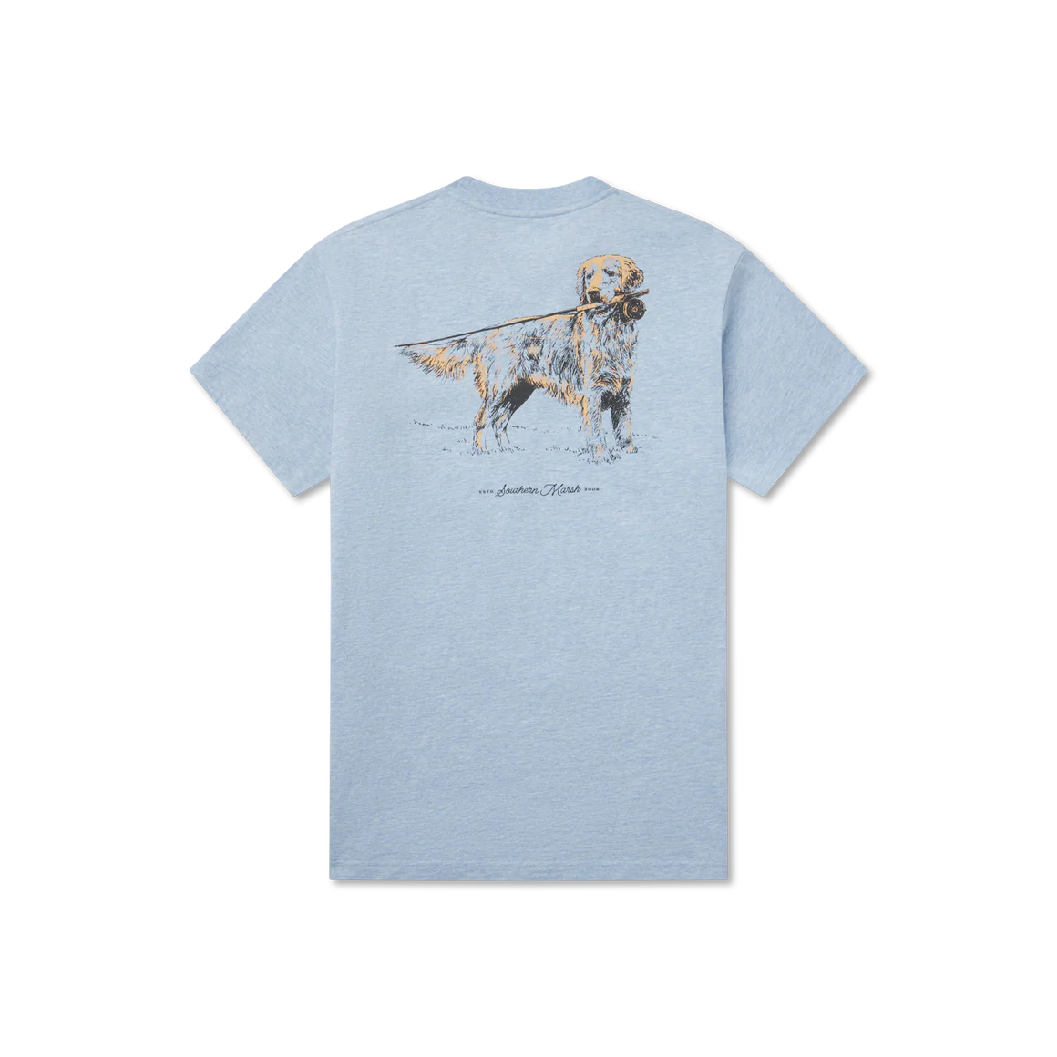 Golden Days Tee- Washed Sky Blue