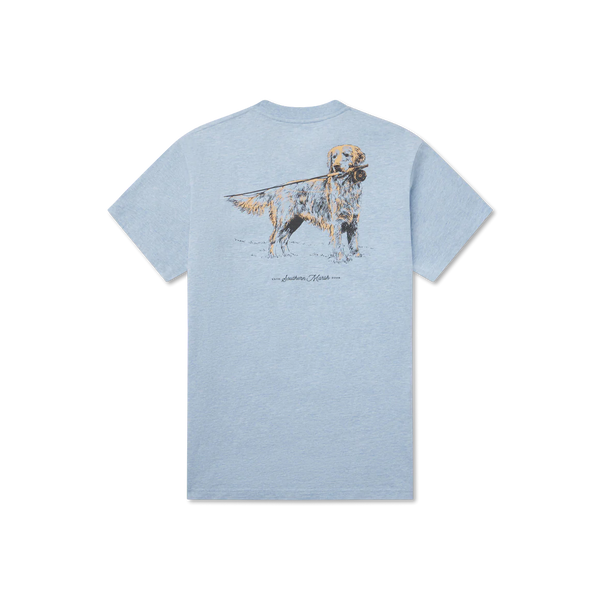 Golden Days Tee- Washed Sky Blue