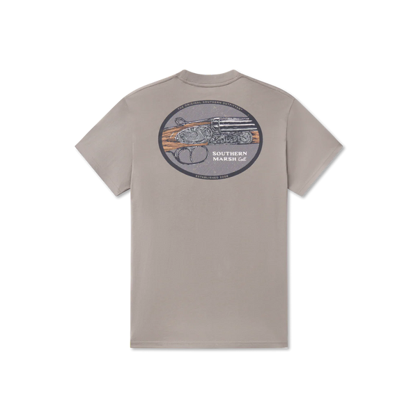 Heritage Engraved Tee - Dark Gray