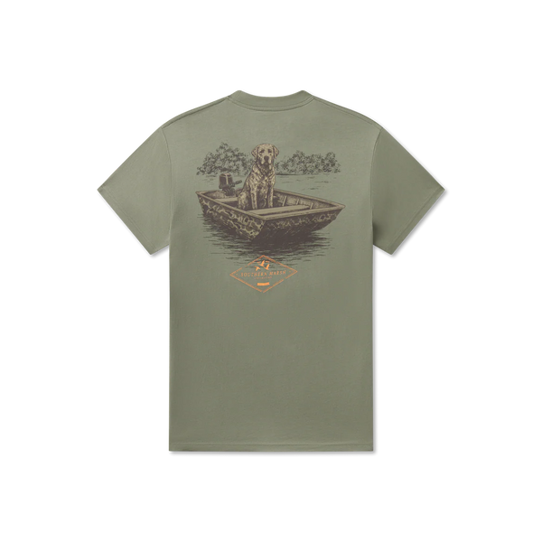 Patient Pup Tee - Bay Green