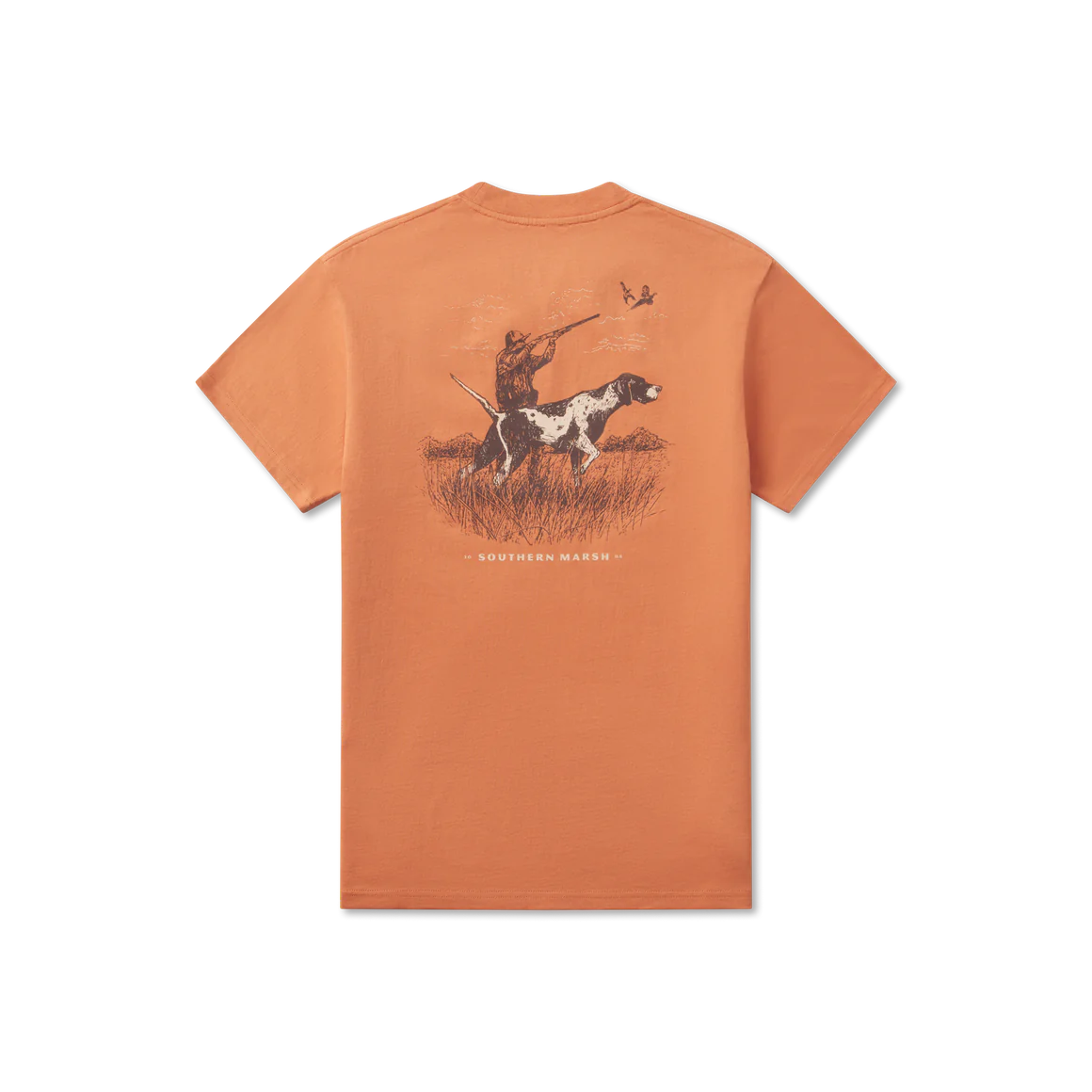 Pointer Uplander Tee- Burnt Orange