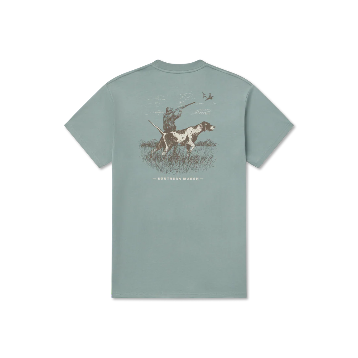 Pointer Uplander Tee- Burnt Sage