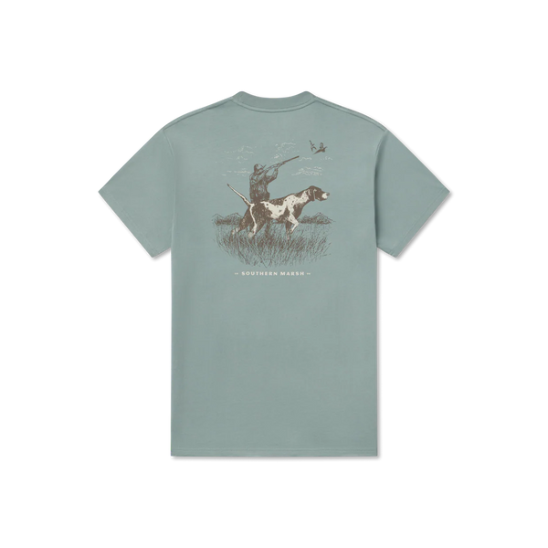 Pointer Uplander Tee- Burnt Sage