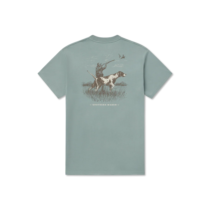 Pointer Uplander Tee- Burnt Sage