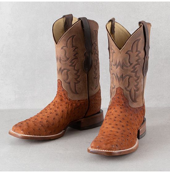 Wild Brandy Full Quill Ostrich Boot