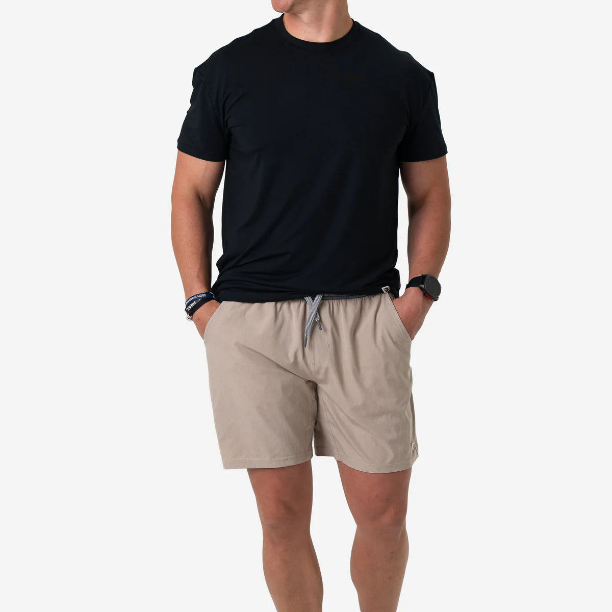 5.5" Athletic Short - Heather Khaki & Venado Camo