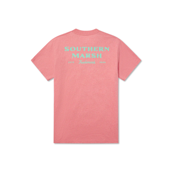 Trademark Tee - Washed Rhubarb