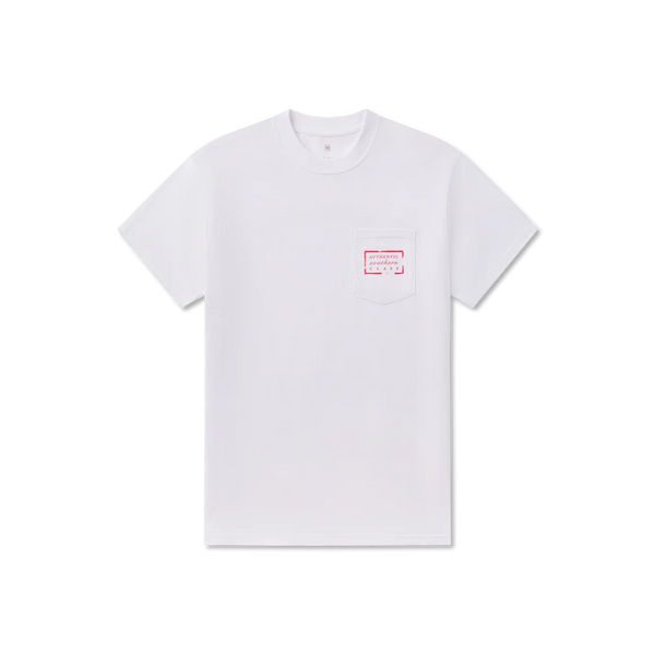 Authentic Flag Tee - White