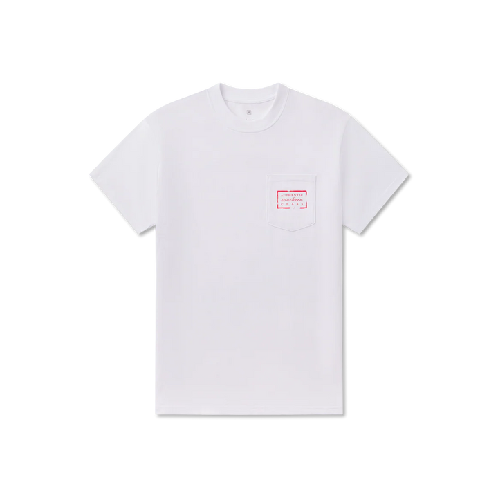 Authentic Flag Tee - White