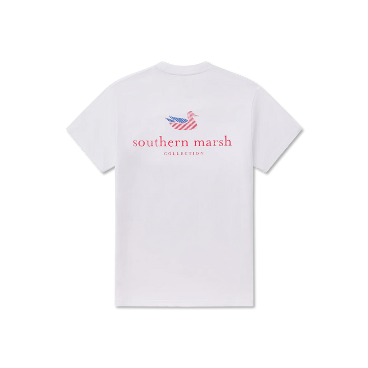 Authentic Flag Tee - White