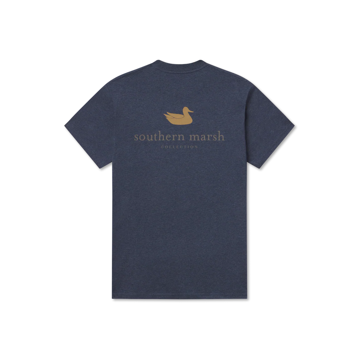 Authentic Tee - Heathered - Washed Lunar Navy