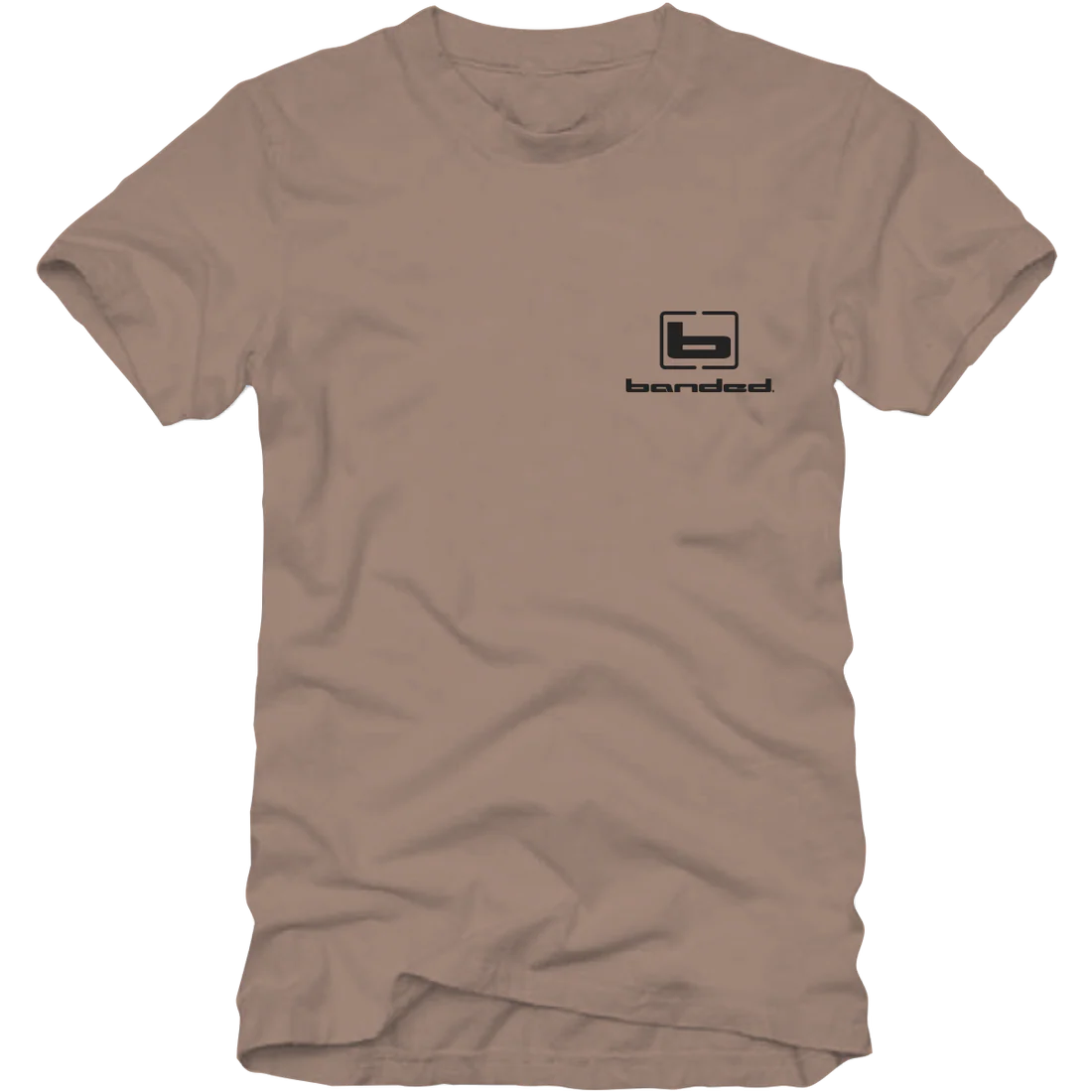 Banded Mallard Sketch Waterfowl Hunting T-Shirt - Earth