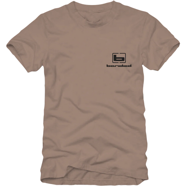 Banded Mallard Sketch Waterfowl Hunting T-Shirt - Earth