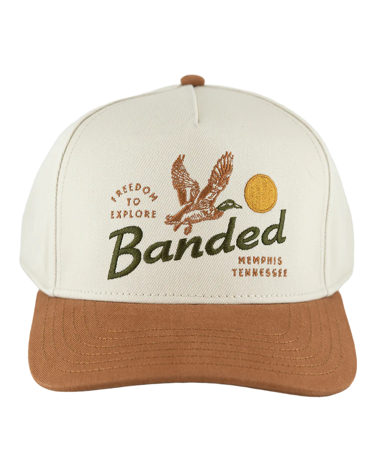 Banded Simple Scene Hat