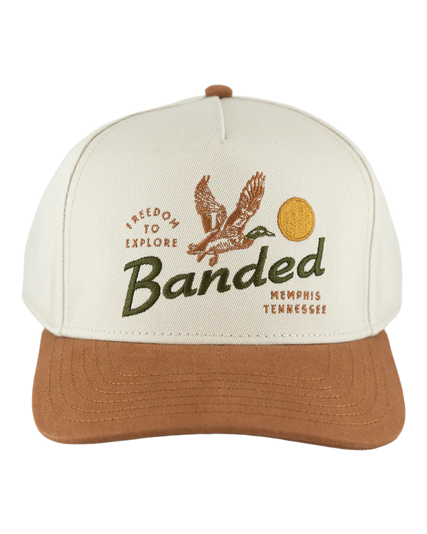 Banded Simple Scene Hat
