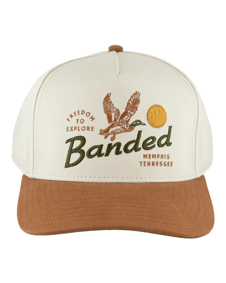 Banded Simple Scene Hat