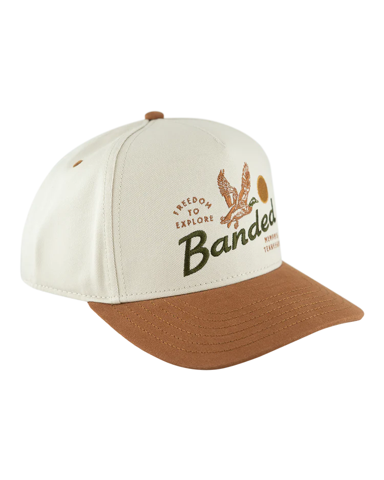 Banded Simple Scene Hat