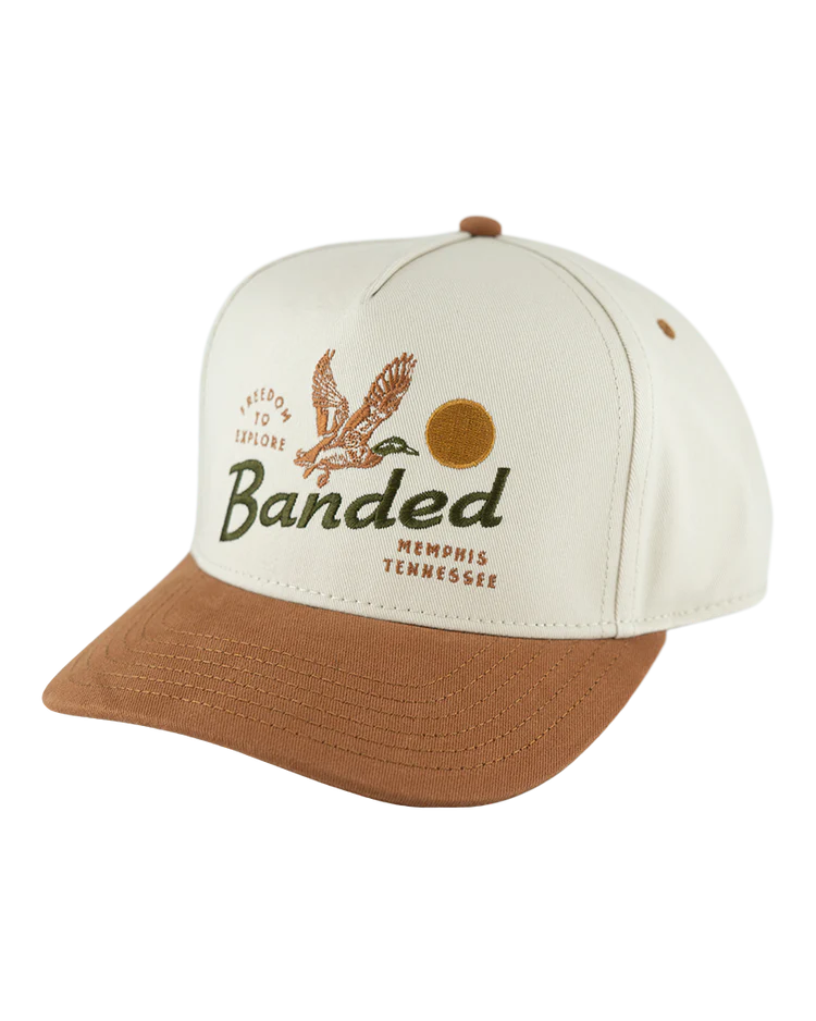 Banded Simple Scene Hat
