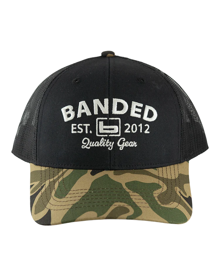 Banded Two Tone Quality Hat