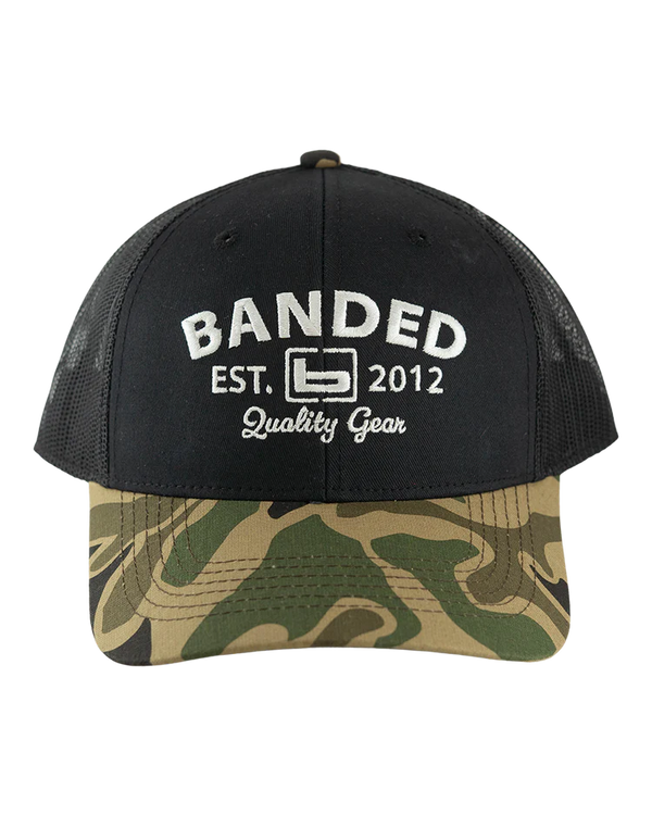 Banded Two Tone Quality Hat