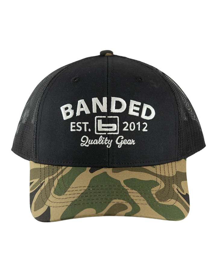 Banded Two Tone Quality Hat
