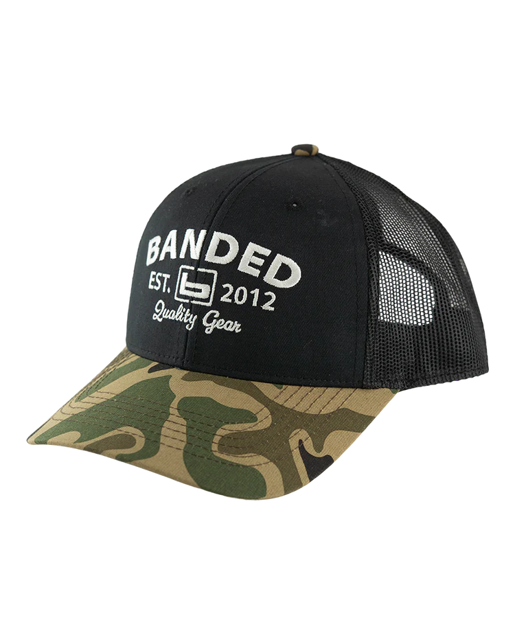 Banded Two Tone Quality Hat
