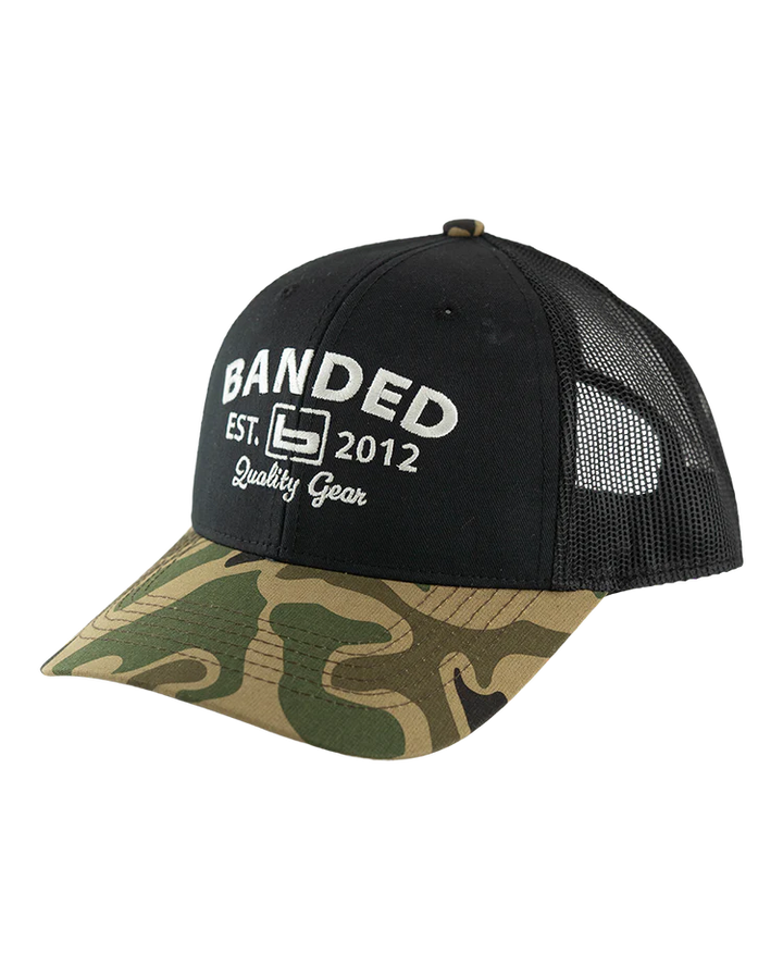Banded Two Tone Quality Hat