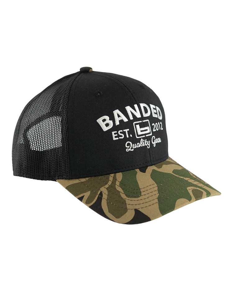 Banded Two Tone Quality Hat