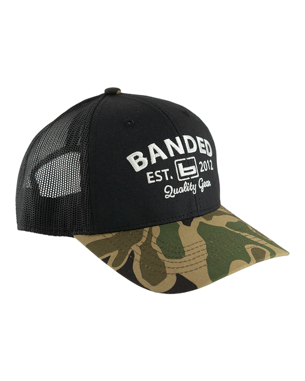 Banded Two Tone Quality Hat