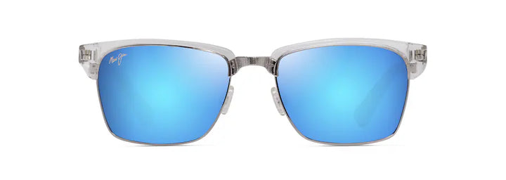 Kawika XL Shiny Crystal w/ Blue Hawaii Lenses