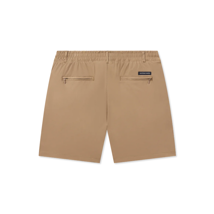 Billfish Lined Performance Short  Field Khaki