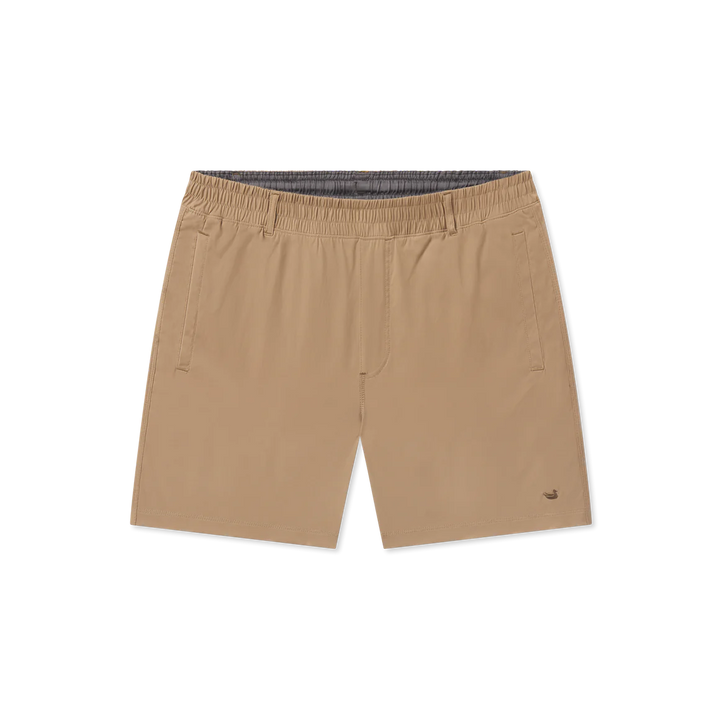 Billfish Lined Performance Short  Field Khaki