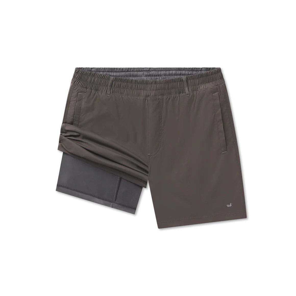 Billfish Lined Performance Short - Midnight Gray