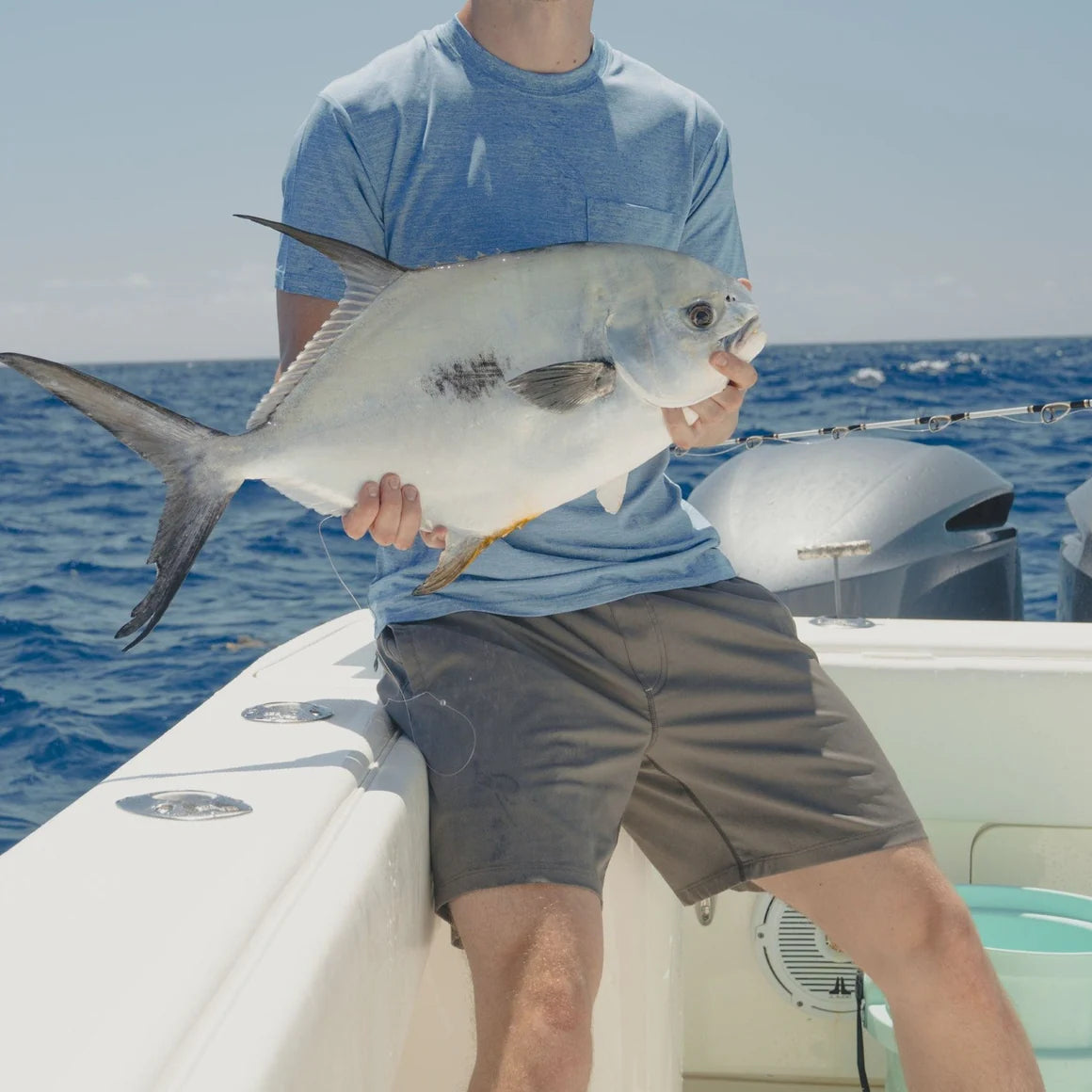 Billfish Lined Performance Short - Midnight Gray
