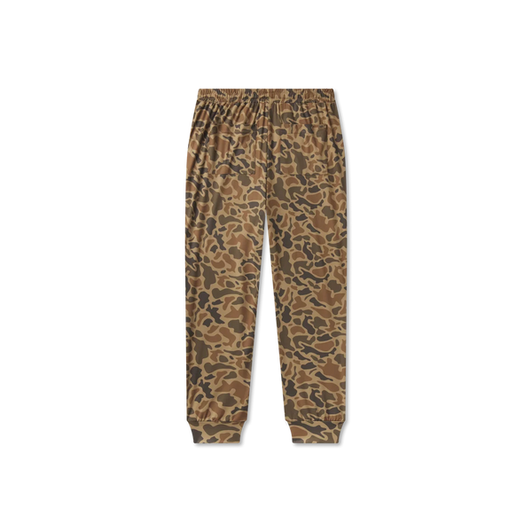 Baldwyn Active Jogger - Retro Camo - Washed Walnut