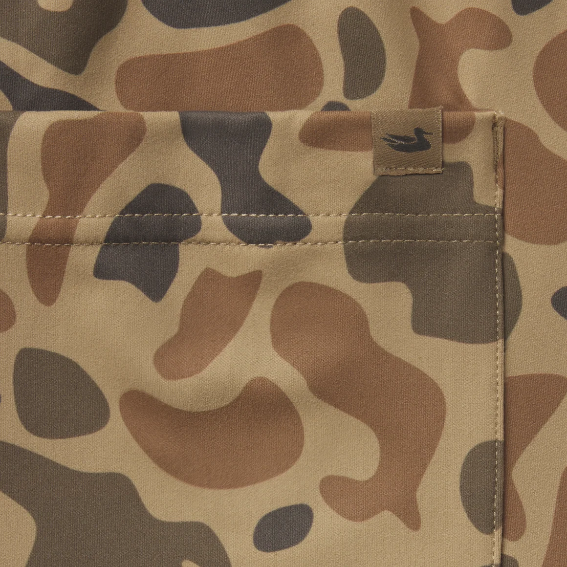 Baldwyn Active Jogger - Retro Camo - Washed Walnut