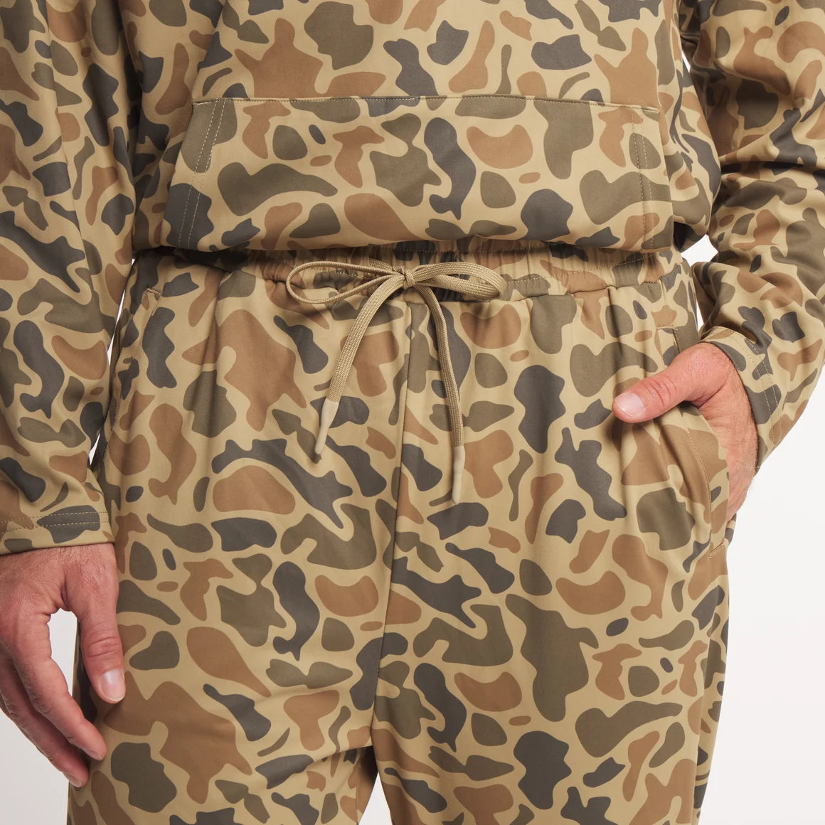 Baldwyn Active Jogger - Retro Camo - Washed Walnut